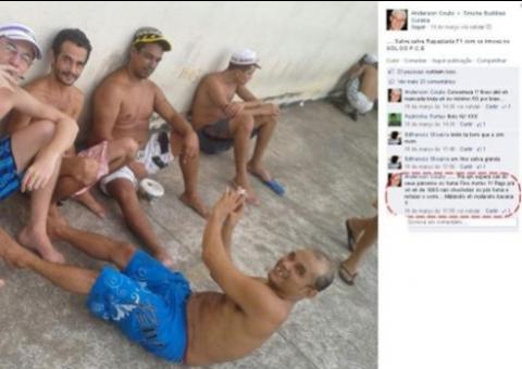 Detento atualizava perfil no Facebook de dentro da cadeia